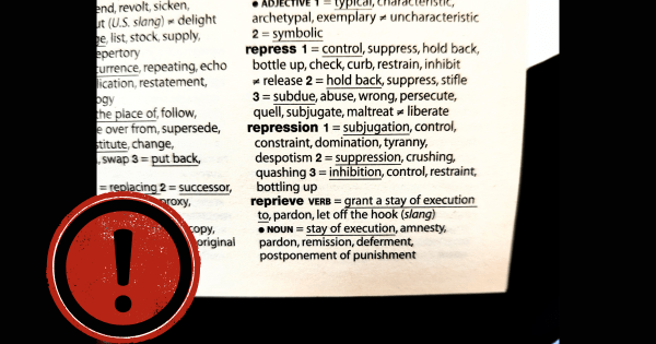 Snapshot of page 237 of the 2008 Collins Thesaurus A-Z