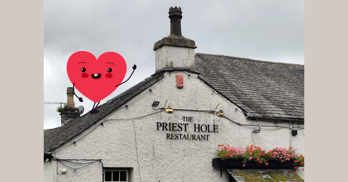 Ambleside restaurant, The Priest Hole